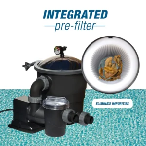 Poolstar filter pumpe inkl. slanger